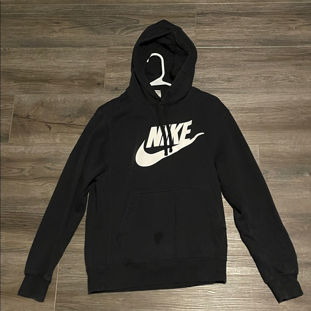 Nike Black and White Men's Hoodie